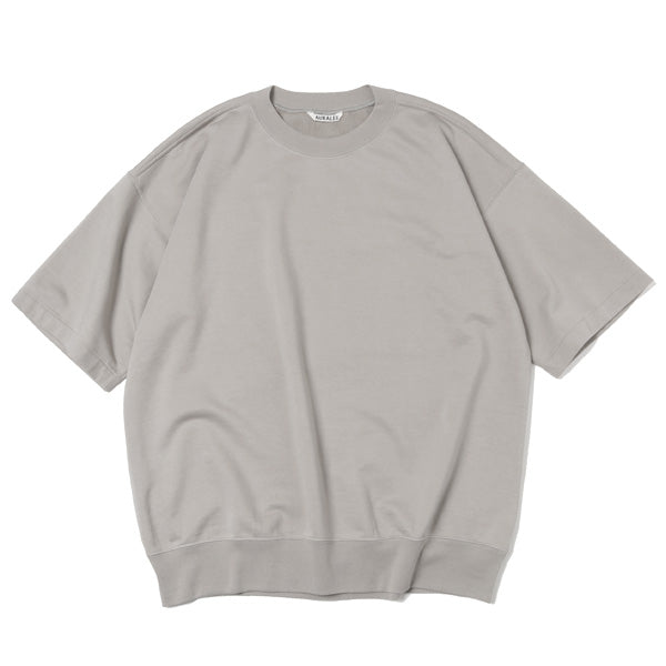 AURALEE オーラリー 21SS SUPER HIGH GAUZE NAPPED SWEAT TEE スーパーハイゲージ半袖Tシャツ A21SP02NU ネイビー 半袖Tシャツ