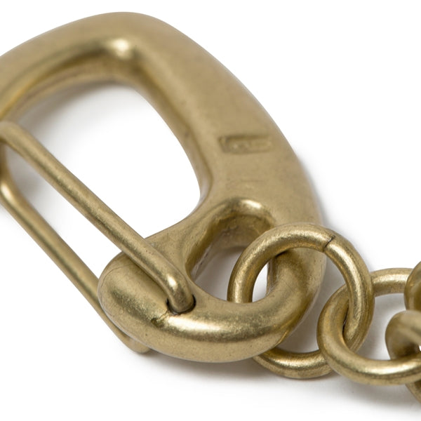 Brass Chain Key Ring