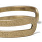 Brass Open Bracelet Narrow