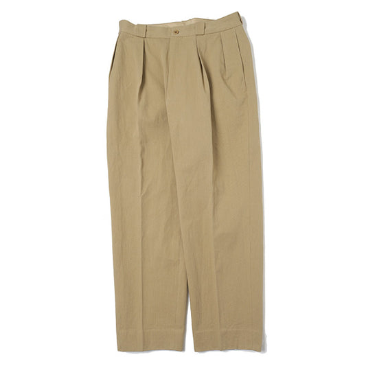 2Pleats Tapered Trousers