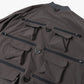 Multi-Pocket Zipped 2 Way Jacket - Poly Ripstop