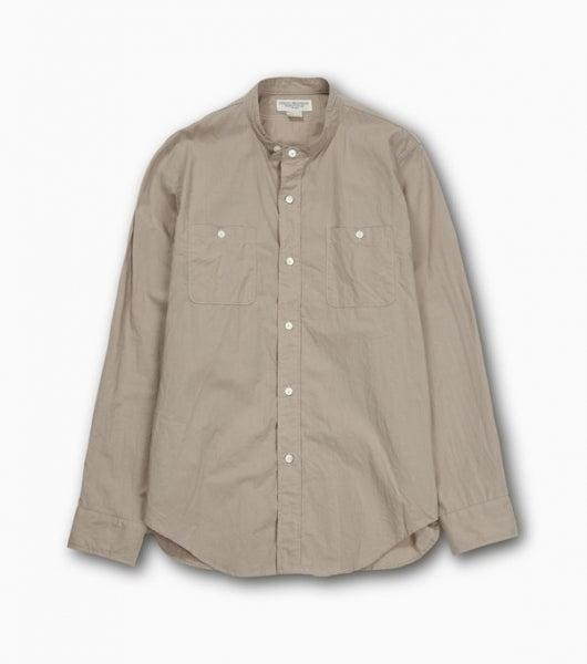 NAVAL BAND COLLAR SHIRT