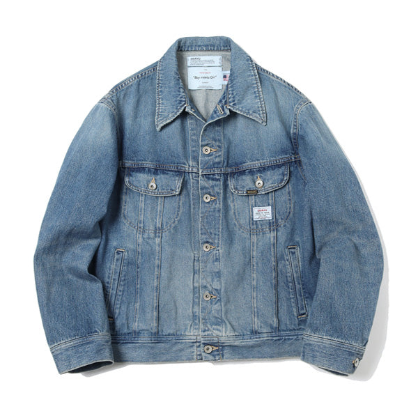 Damage Denim Jacket