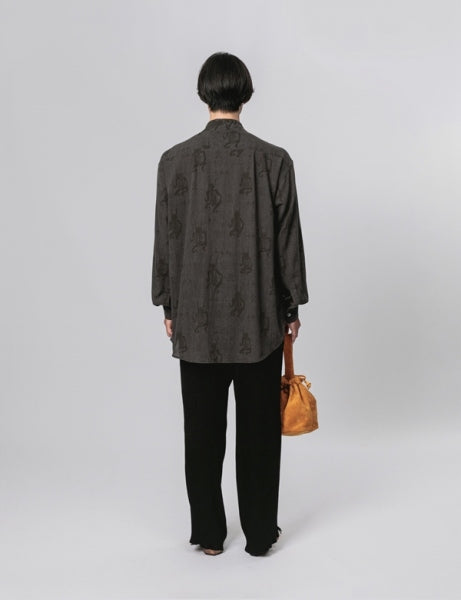 SIWA WIDE SILHOUETTE SLACKS