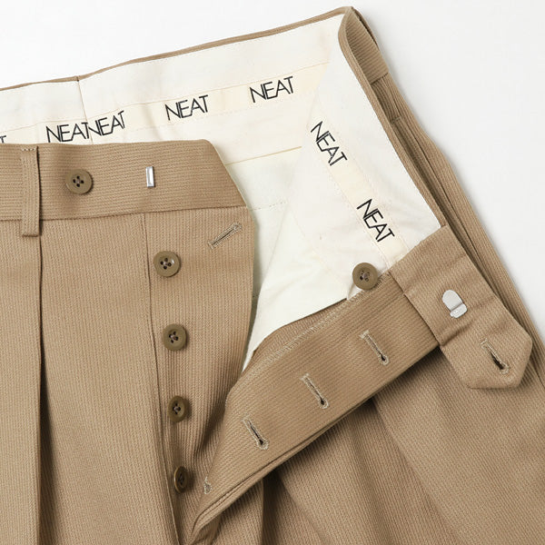 Cotton Pique Wide (20-01CPW) | NEAT / パンツ (MEN) | NEAT正規取扱