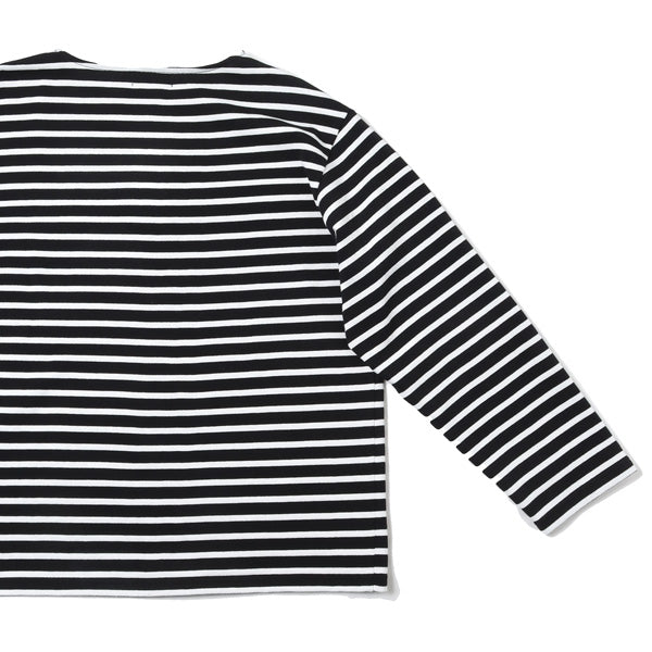 BORDER BASQUE L/S SHIRT (EN22110029) | ENCENS / カットソー