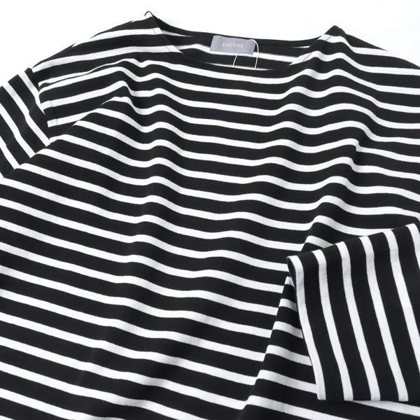 BORDER BASQUE L/S SHIRT (EN22110029) | ENCENS / カットソー