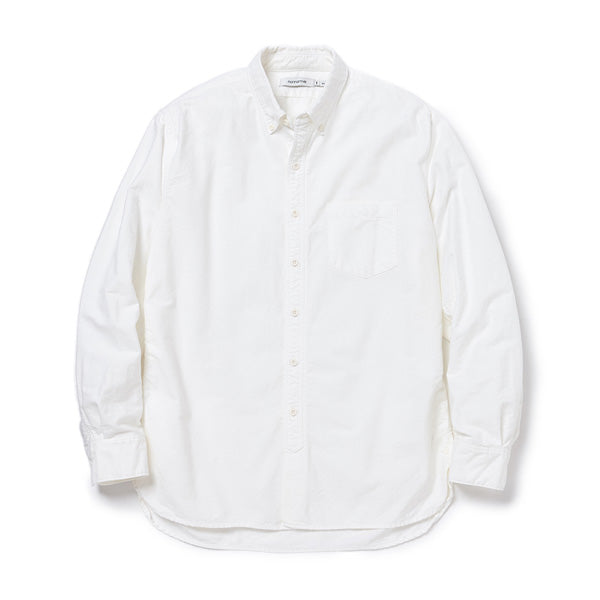 DWL B.D SHIRT RELAXED FIT COTTON OXFORD OVERDYED