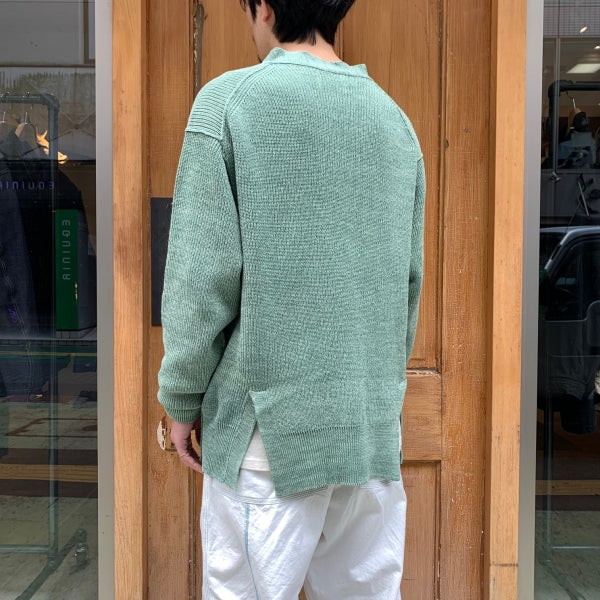 Linen Rib Cardigan (EP03KN01) | Ernie Palo / トップス (MEN