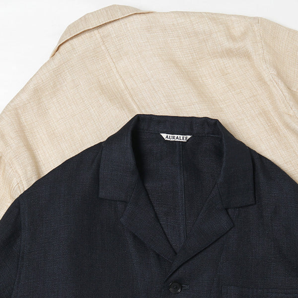 LINEN DOUBLE FACE BLOUSON (A20SB01WL) | AURALEE / ジャケット (MEN 