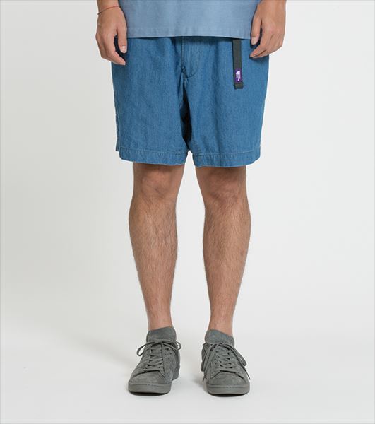 Indigo Chambray Mountain Field Shorts