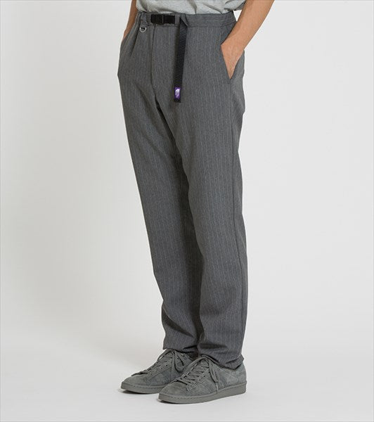 Polyester Tropical Stripe Field Pants