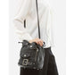 beautiful people shrink leather drawstring bag