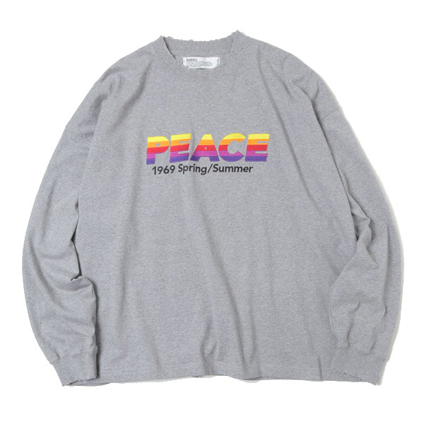 PEACE Vintage Long Sleeve Tee