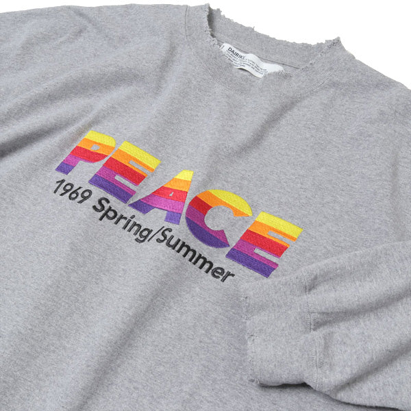 PEACE Vintage Long Sleeve Tee