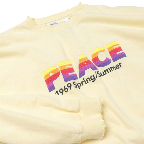 PEACE Vintage Long Sleeve Tee