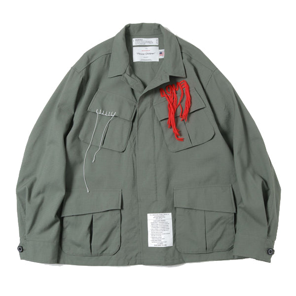21SS DAIRIKU Wool Ripstop Fatigue Jacket