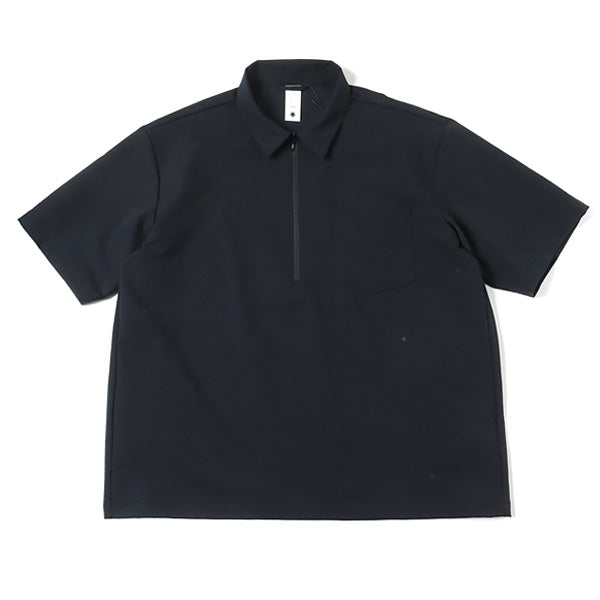 HALF ZIP H/S SHIRT