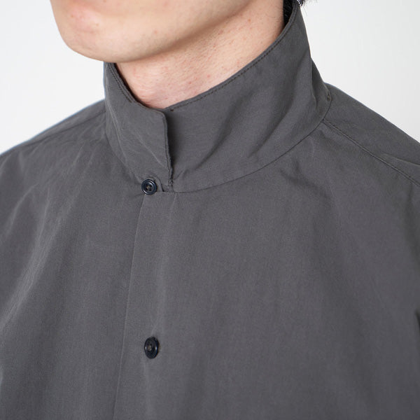 Open Collar Wind H/S Shirt