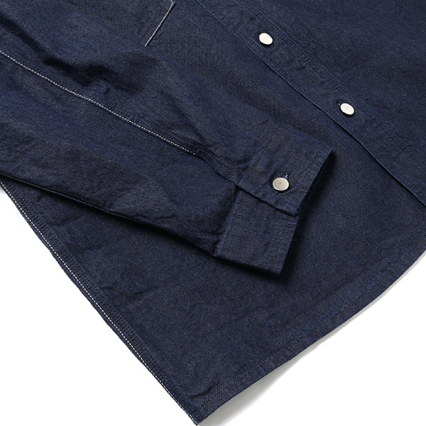 HARD TWIST LIGHT DENIM SHIRTS BLOUSON