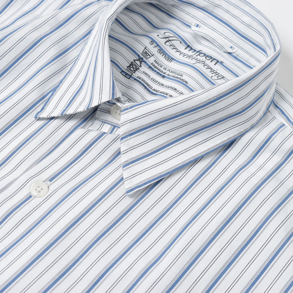 Ballroom Shirt(Royal Blue Stripe)