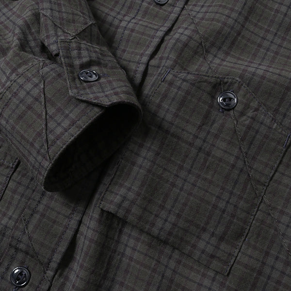 Work Shirt - Pintuck Small Plaid