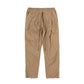 COTTON TWILL COFFEE DYED EASY PANTS