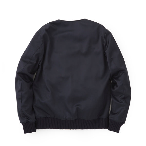 Collarless Reversible Mix Jacket