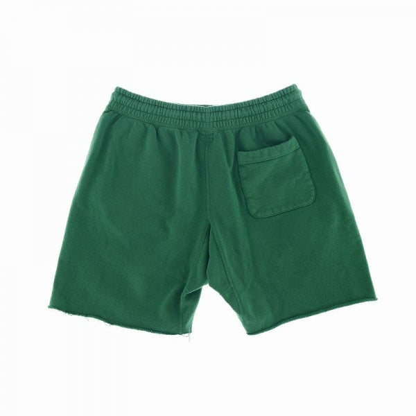 SWEAT SHORTS / LOGO / GREEN