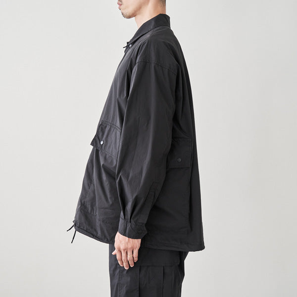 SIDE POCKETS STRETCH OVER SHIRT