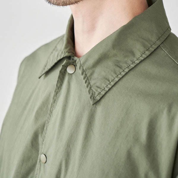 SIDE POCKETS STRETCH OVER SHIRT