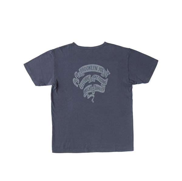 RIB CREW NECK T-SHIRTS "BROOKLYN JOE"