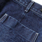 DENIM FLAT FRONT TROUSERS 14.5oz ORGANIC SELVEDGE