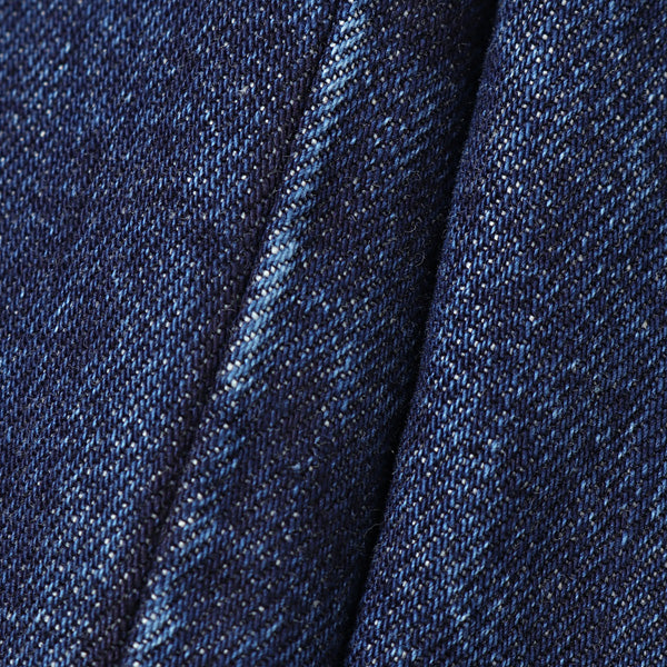 DENIM FLAT FRONT TROUSERS 14.5oz ORGANIC SELVEDGE