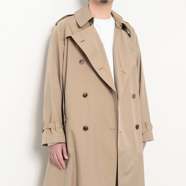 FINX POLYESTER BIG TRENCH COAT
