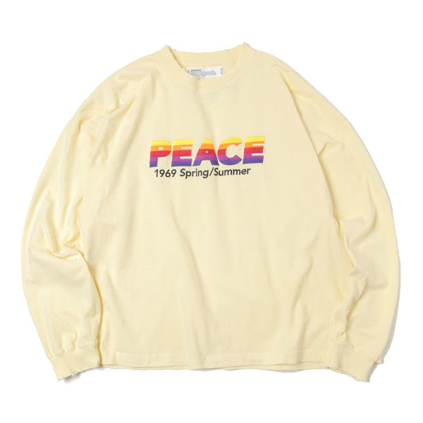 PEACE Vintage Long Sleeve Tee