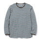 DWELLER L/S TEE COTTON JERSEY BORDER