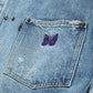 Papillon Patches Jean Jacket - 13oz C/L Denim / Di