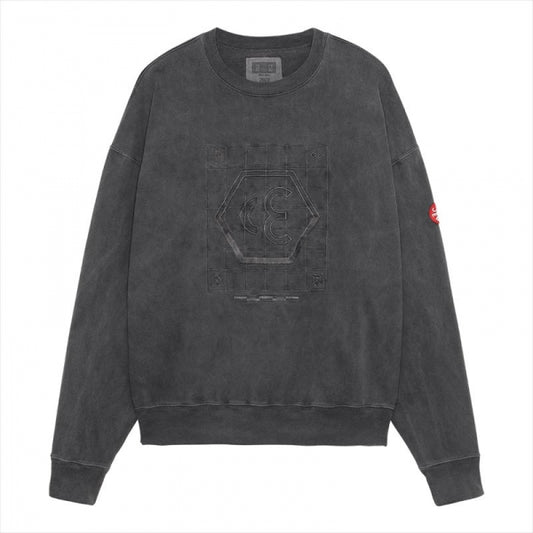 OVERDYE GRID CE LIGHT CREW NECK