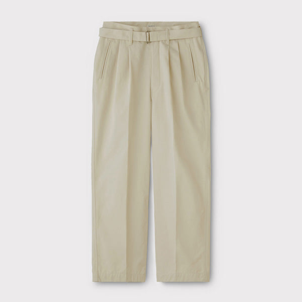 BELTED 2TUCK TROUSERS