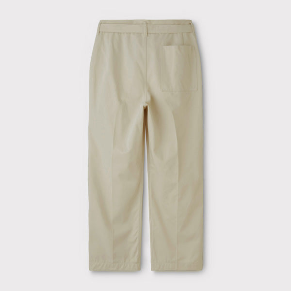 BELTED 2TUCK TROUSERS