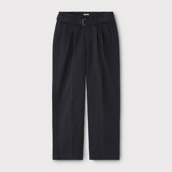 BELTED 2TUCK TROUSERS