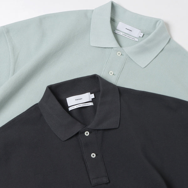 Cotton Pique Jersey S/S Polo (GM221-70230) | Graphpaper / シャツ 