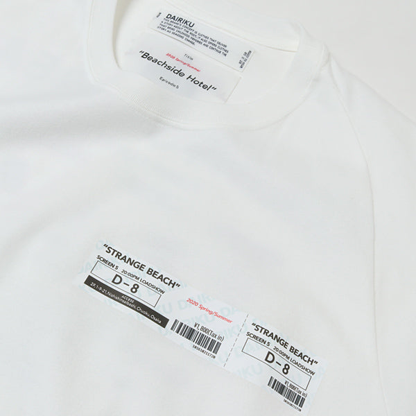 Movie Ticket Half-Sleeve Tee (20SS C-5) | DAIRIKU / カットソー 