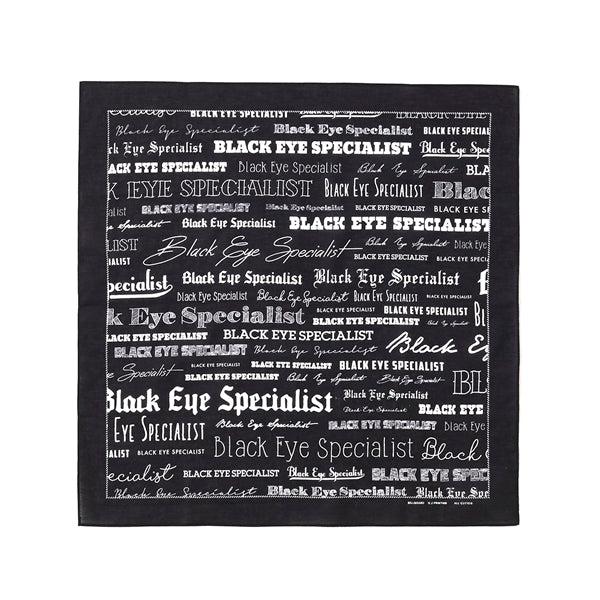 BILLBOARD PRINT BANDANA (BLACK EYE SPECIALIST)