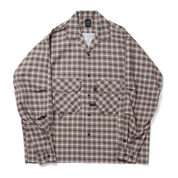 Tech New Anglers Open Collar Shirts L/S