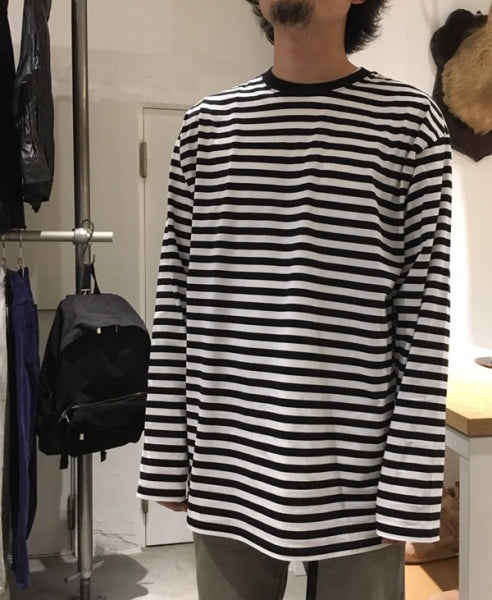 WIDE BORDER L/S TEE