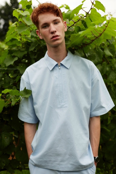 ZIP P/O SHIRT