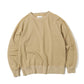 ONESIDE RAGLAN CREW NECK ORGANIC PERU PIMA FLEECE