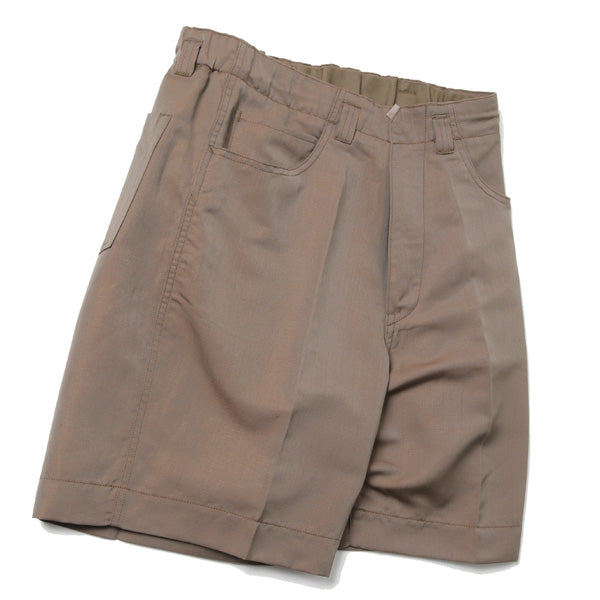 SUPER BIG SHORTS - Wool Linen Fab -